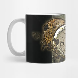 Wonderful steampunk heart, clocks and gears Mug